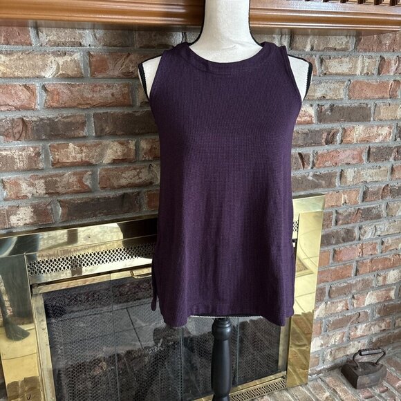 Jjill Tops - J Jill Whatever Collection Plum Sleeveless Top Size XS